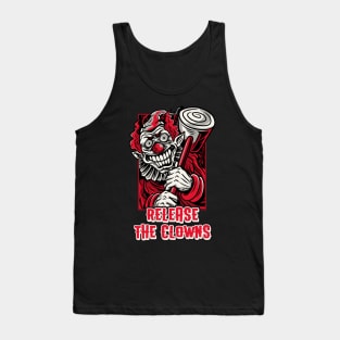 Release the clowns halloween circus Tank Top